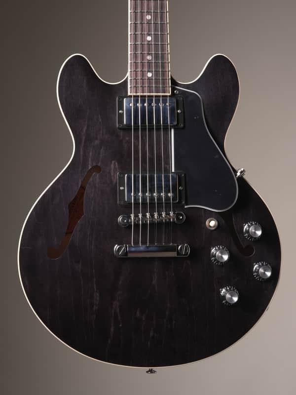 Gibson ES-339 Semi-Hollow Electric Guitar - Trans Ebony, w/ OHSC image 1