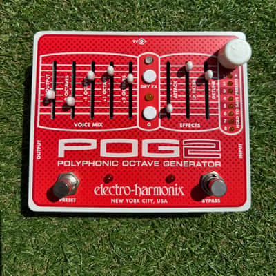 Electro-Harmonix POG2 Polyphonic Octave Generator 2009 - Present - Red / White image 1