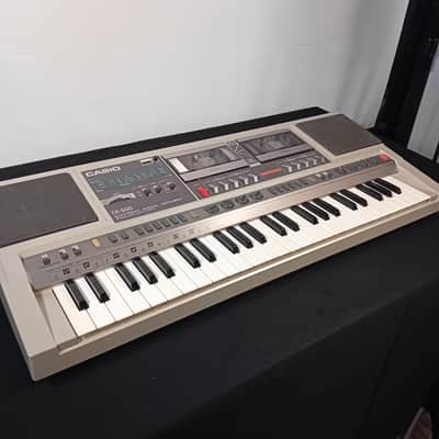 Casio CK-500 49-Key Radio / Synthesizer 1980s - Silver image 1