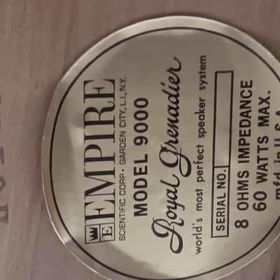 Pair of Empire 9000 Vintage Column Speakers – Fully Serviced - 1-Year Warranty image 15