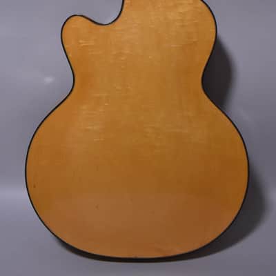 1950s Harmony H62 Meteor Archtop Electric Natural w/Bag image 4
