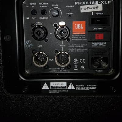 Two (2) JBL PRX618S-XLF High Performance 18" Subwoofer System image 5