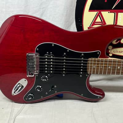 Fender American Select Stratocaster Strat HSS - Crimson Red Electric Guitar image 2