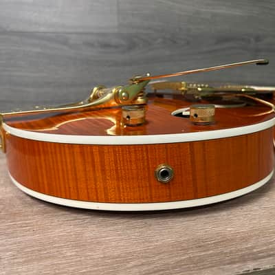 Gretsch G6120TM Tiger Maple Orange Hollow Body Electric Guitar 2006 #2692 image 17