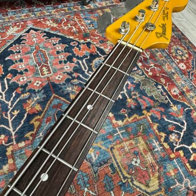 Fender '62 Reissue Jazz Bass JB-62 Vintage Series Olympic White - 2005 CIJ image 18