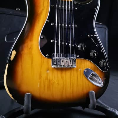 Fender Stratocaster Hardtail with Maple Fretboard 1978 - 1981 - Sunburst image 5