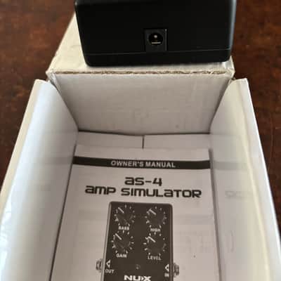 NuX AS-4 Modern Amplifier Simulator 2010s - Black image 5