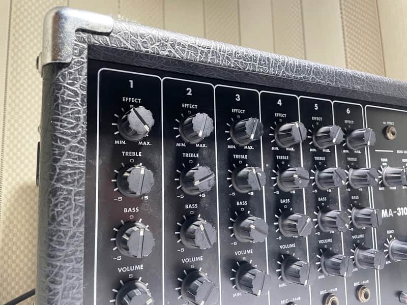 Evans MA-310E Powerd mixer, Analog Delay, Spring Reverb | Reverb
