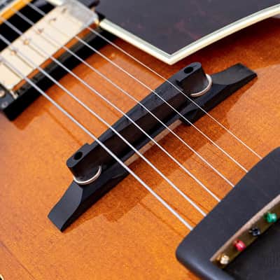 1988 Ibanez JP20 Joe Pass Signature Archtop Electric Guitar Sunburst w/ Super 58, Case image 9