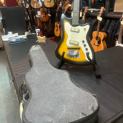 1960s Harmony Bobkat 2 Pickup Sunburst image 2