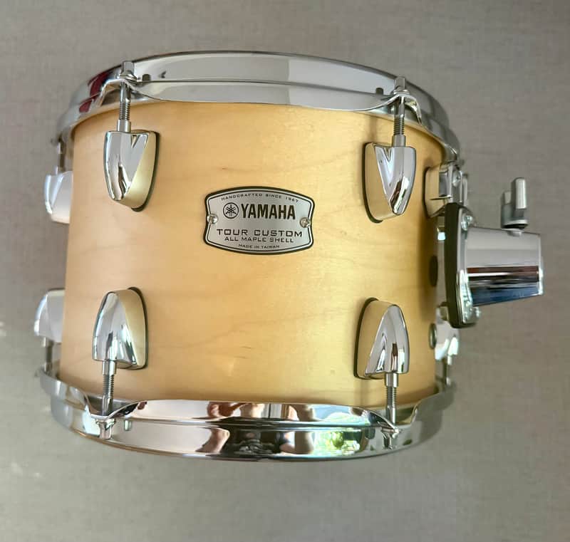 10x7 Yamaha Tour Custom Tom 2026 - Butterscotch Satin / Natural Finish image 1