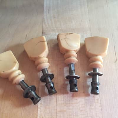 Vintage 1940s Kluson Ukulele Tuners / Friction Pegs - Martin Style 2 image 2
