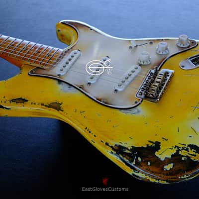 Fender Stratocaster 50th Anniversary Yellow Heavy Aged Relic (RARE) image 7