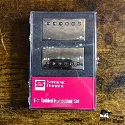 Seymour Duncan Hot Rodded Humbucker Set SH-4 (16.6K) / SH-2n (7.50K) *NEW* (Nickel)
