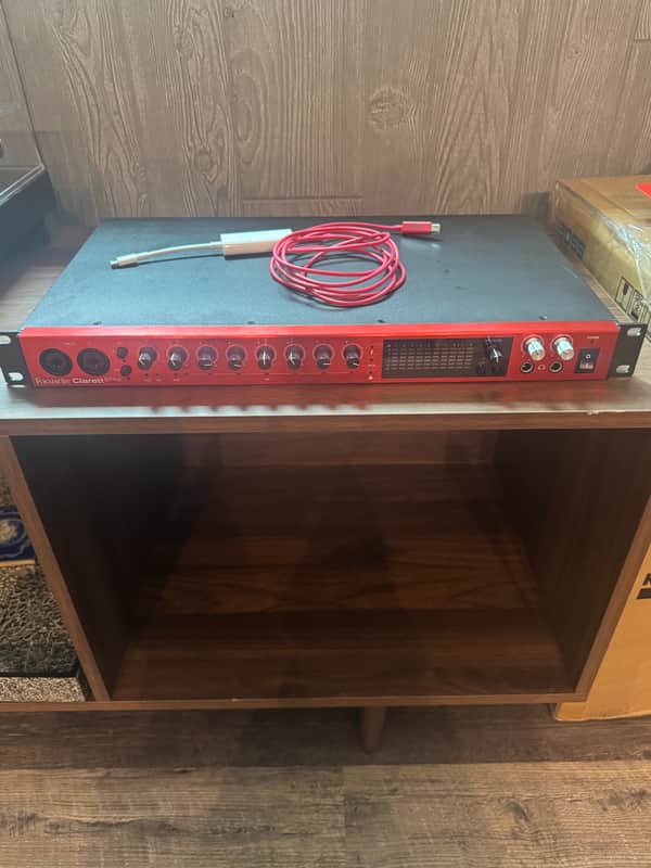 Focusrite Clarett 8Pre Thunderbolt Audio Interface 2010s - Red image 1