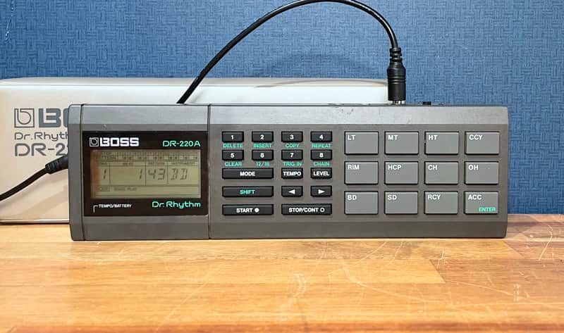 Boss DR-220A Dr. Rhythm - Black w/ Original Case image 1