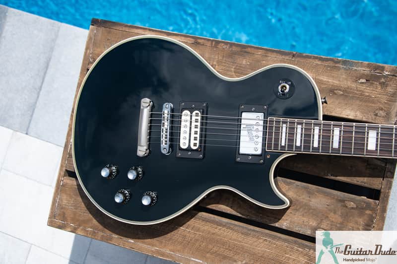 1970's Greco EG480B - Les Paul Custom Style Electric w Ebony