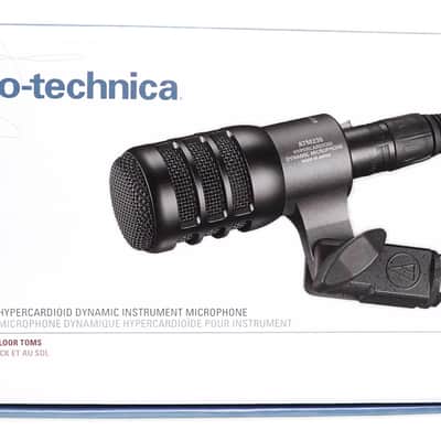 Audio Technica ATM230 Hypercardioid Dynamic Instrument Microphone Drum Mic+Mount image 7