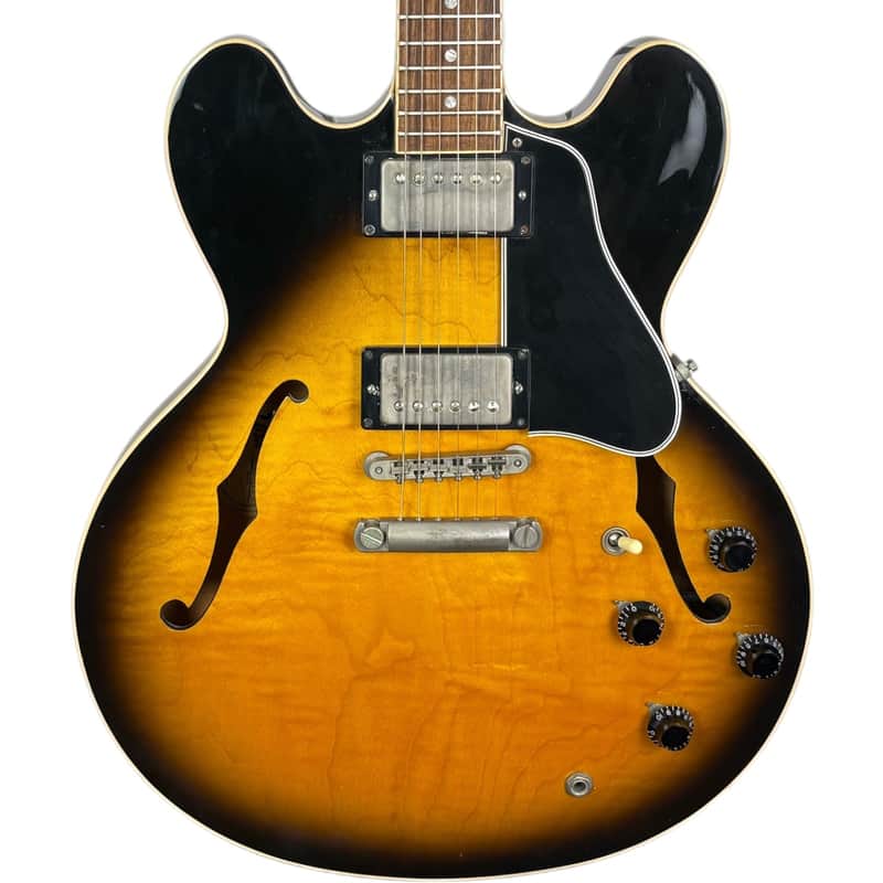 Gibson ES-335 Dot Reissue 1995 - Vintage Sunburst image 1