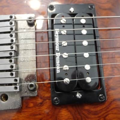Extremely Rare, Fender Showmaster Cyclone, Korea, Set Neck, Seymour Duncans, Bubinga Wood image 4