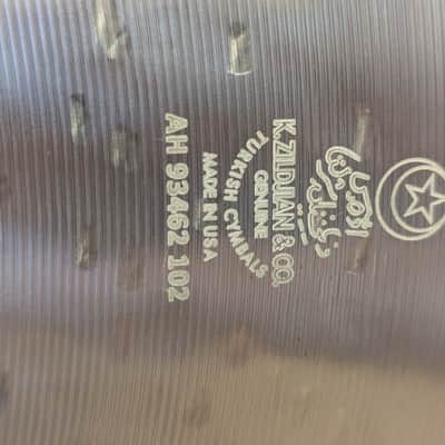 Zildjian 18" K Custom Dark Crash Cymbal 1995 - Present - Traditional image 6