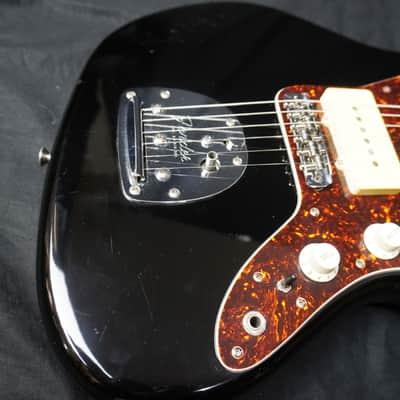 Fender Jazzmaster (1988) – JM66-70 Black / Fujigen Japan E-Serial / Vintage MIJ / Rare image 9