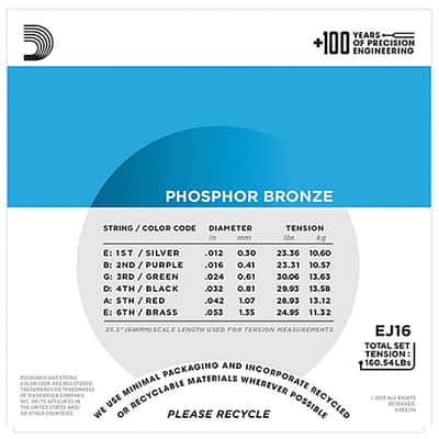 D'Addario EJ16 .012-053 image 2