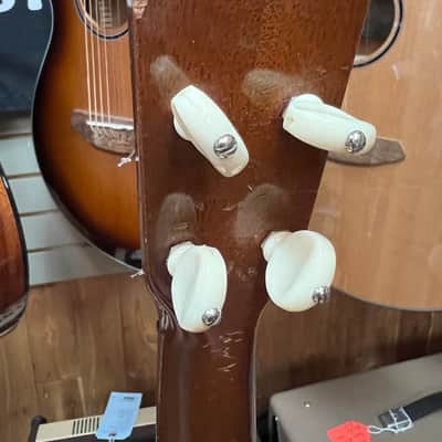 Martin Style 0 Soprano Mahogany Ukulele 1930's- 1940's  One repaired crack w/soft bag image 12