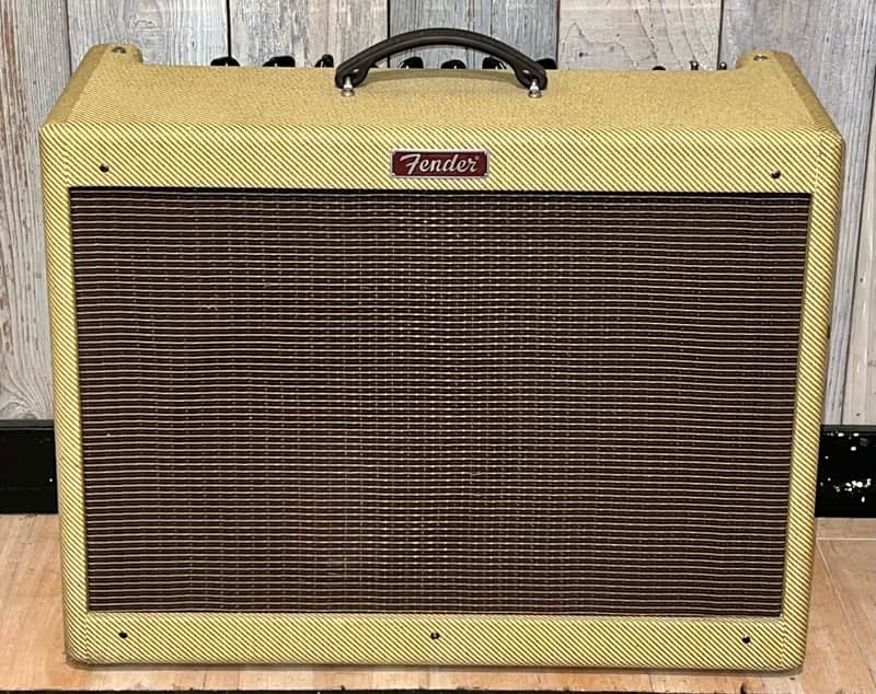 Fender Blues Deluxe Reissue 2-Channel 40-Watt 1x12" Guitar Combo, Tweed, Ships Ultra Fast so Support Indie Music Shops ! image 1