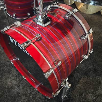 Tama Starclassic Walnut/Birch 5pc Shell Pack 2019 - Present - Lacquer Phantasm Oyster image 7
