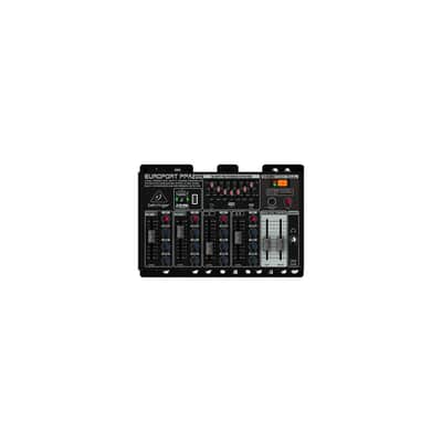 Behringer Europort PPA200 200-Watt 5-Channel Portable PA System with Wireless Microphone Option, KLARK TEKNIK Multi-FX Processor and FBQ Feedback Dete image 9