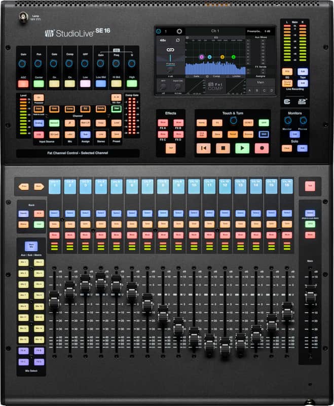 PreSonus StudioLive SE 16 Digital Console Mixer Black NA