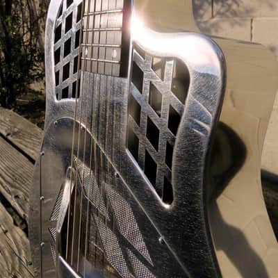 National Reso-Phonic NRP Steel Tricone Cutaway 2023 Rubbed Nickel image 1