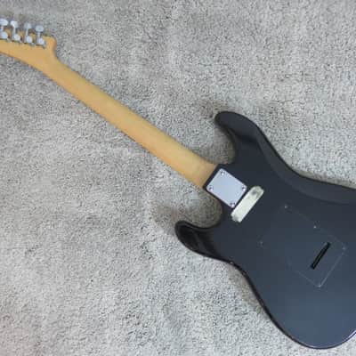 Epiphone By Gibson Stratocaster Electric Guitar Solid Rocker Black Maple image 5
