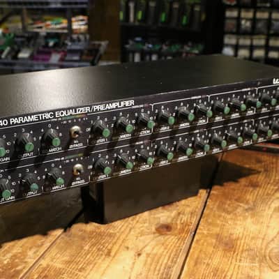 TC Electronic TC 2240 2-Channel Parametric Equalizer / Preamplifier 1990s - Black image 2