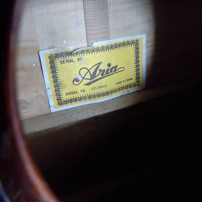Aria HF-9441 Everly Brothers Jumbo 1978 circa Sunburst image 9