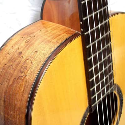 Blueberry Guitar Classical Nylon String 2023 - Hand Carved & Handmade image 9