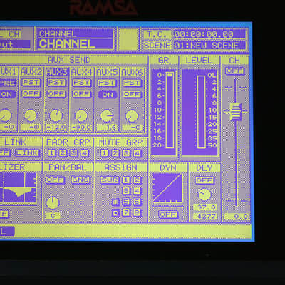 Panasonic RAMSA WR-DA7  Blue image 2