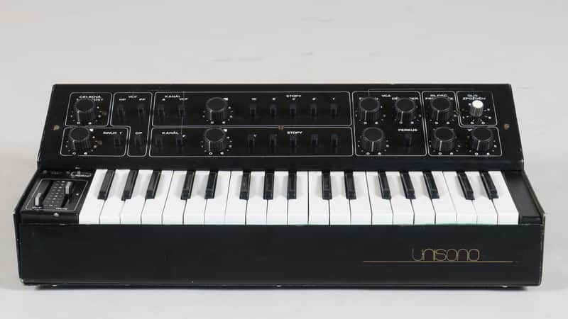 OPS Hodonín Syntezátor 3-83 Unisono super rare synth + schematics (partially working) image 1