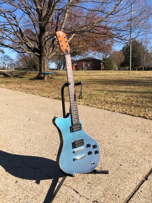 Custom Color Shifting Solid Body Electric Guitar image 1