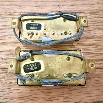 PRS Paul Reed Smith ORIGINAL Humbucker Pickups "7 Bass" and "7 Treble" + Extras image 6