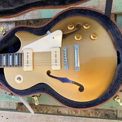 Gibson ES-Les Paul P-90 VOS Memphs - Gold image 2