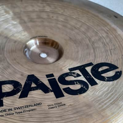 Paiste 18" Signature Heavy China Cymbal 1989 - Present - Traditional image 8