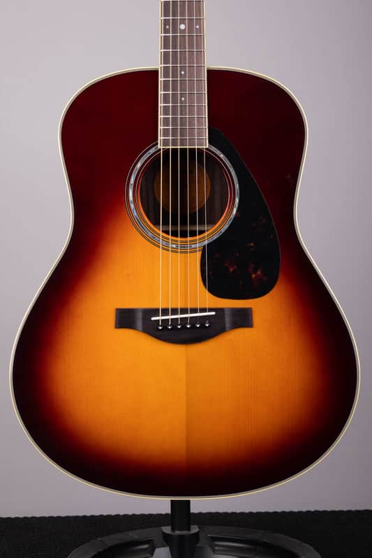 Yamaha LL6 ARE Original Jumbo Acoustic Guitar - Brown Sunburst image 1