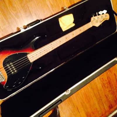 Ernie Ball/Musicman Stingray Sunburst w/Ernie Ball hard case image 4