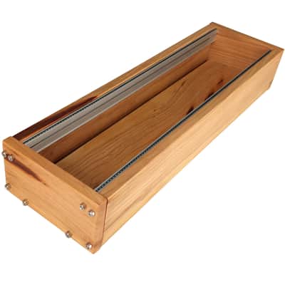 3U / 104HP Eurorack Case LUNA • Rails + Threaded strips • Solid apricot • Unpowered image 2