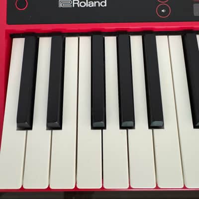 Roland GO:KEYS GO-61K 61-Key Keyboard Red w/ Power Supply & Manual Tested image 4