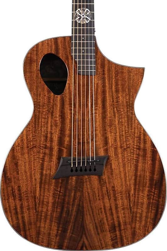 Michael Kelly Forte Porte Exotic Gloss Koa Acoustic-Electric Guitar image 1