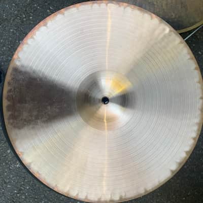 Paiste 14” 505 “Green Label” Heavy Hi Hats 1985 image 3