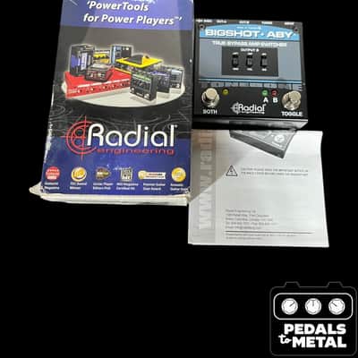 Radial Bigshot ABY True-Bypass Amp Switcher V2 2010s - Black/Blue - X16821 image 1